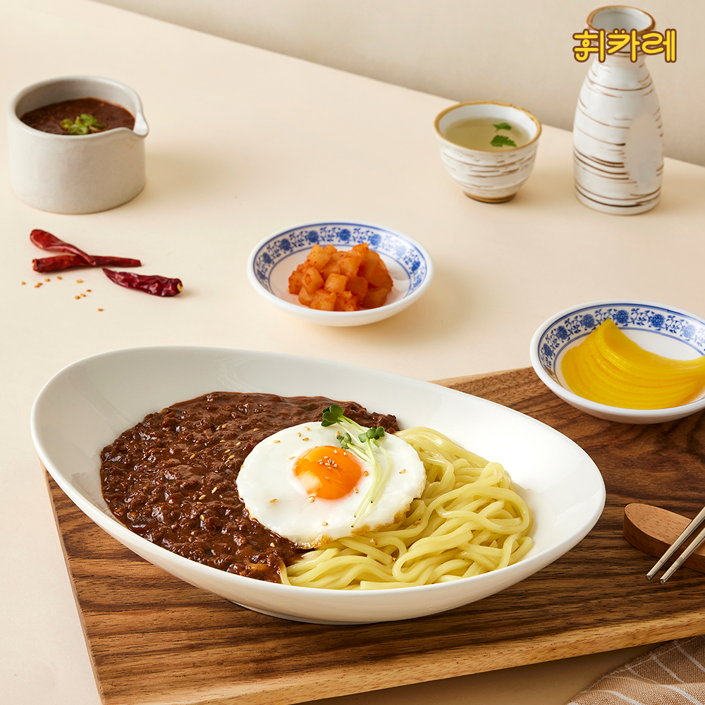 휘짜장 유니짜장 매운맛, 210g, 15개 - 상세 이미지 4