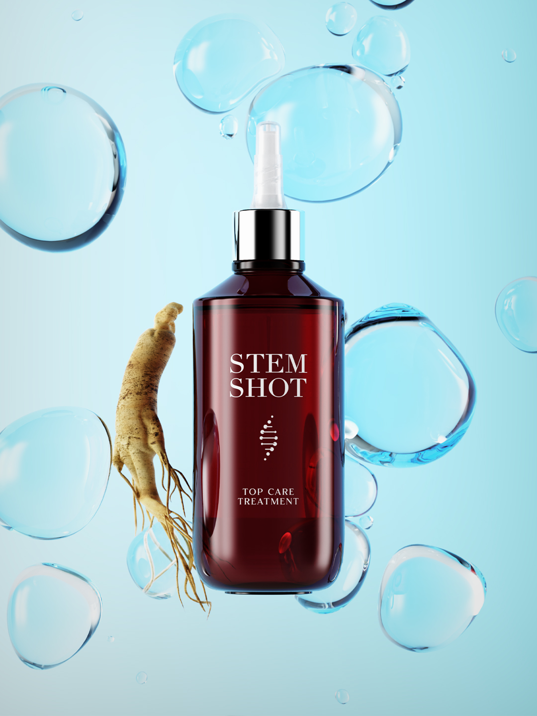 스템샷 탑케어 탈모 트리트먼트 250ml 상한 부시시한 머리 머릿결 복구 바르는 영양제 - 상세 이미지 4