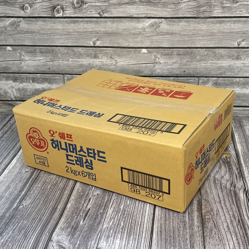 오뚜기 오쉐프 허니머스타드드레싱 소스 업소용 2kg, 1개 - 상세 이미지 5
