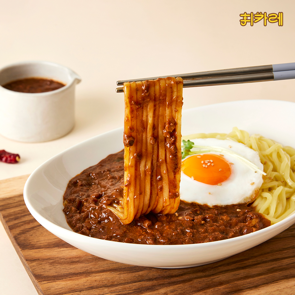 휘짜장 유니짜장 매운맛, 210g, 15개 - 상세 이미지 3
