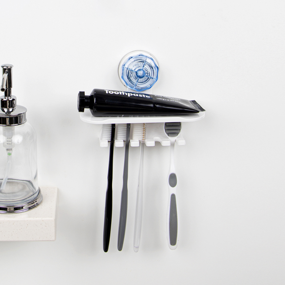 데일리블룸 강력 접착 칫솔꽂이 무타공 욕실 걸이
