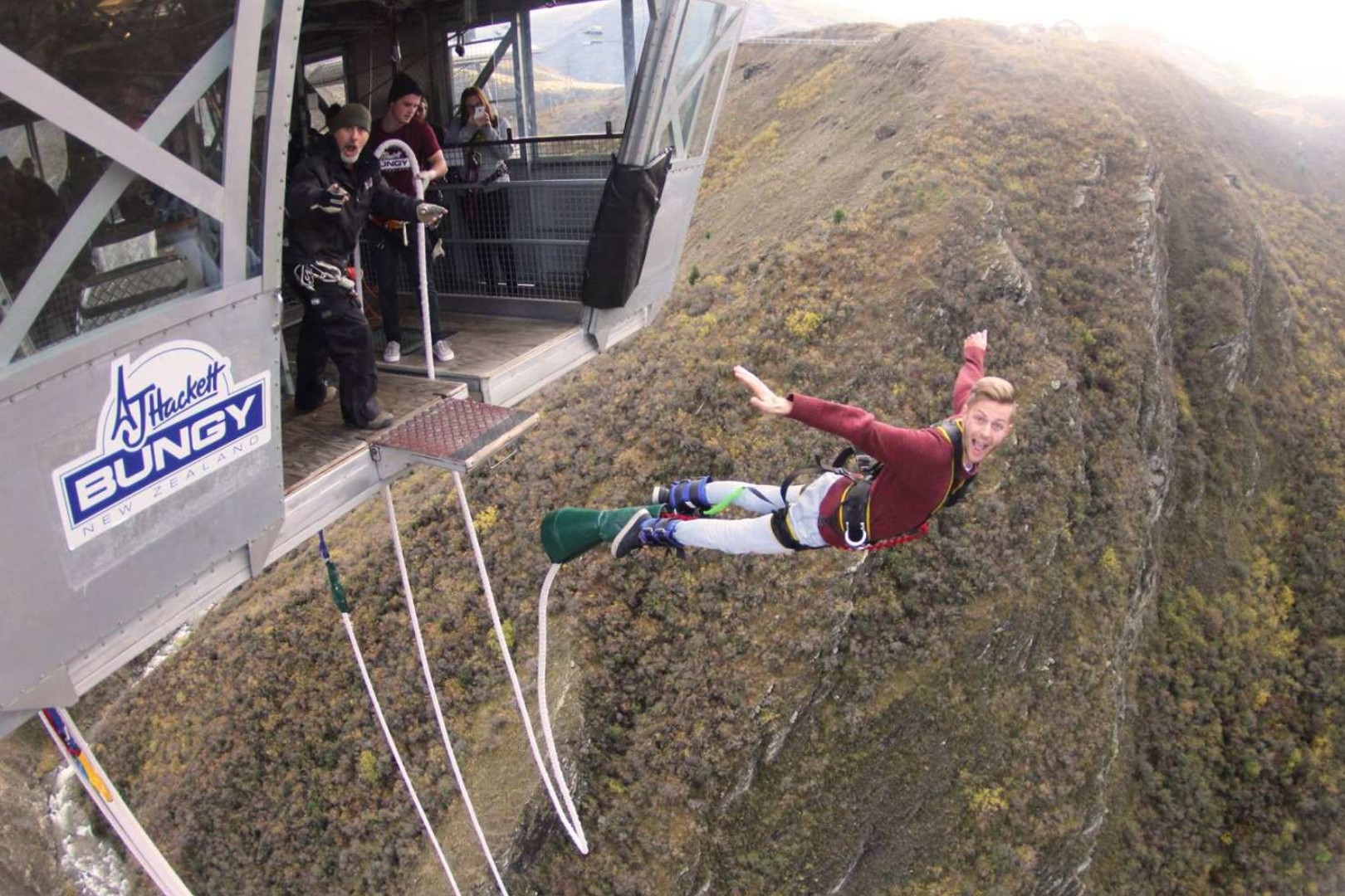 뉴질랜드 퀸스타운 네비스 번지점프 체험 이미지 1