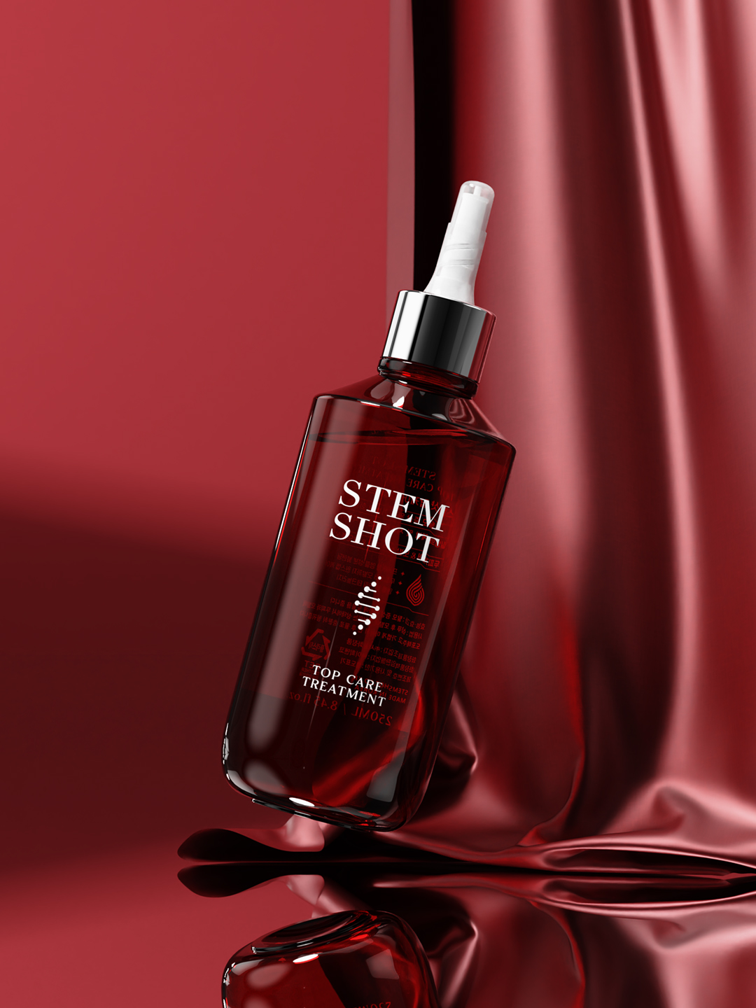 스템샷 탑케어 탈모 트리트먼트 250ml 상한 부시시한 머리 머릿결 복구 바르는 영양제 - 상세 이미지 5