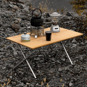 캠핑 원액션 테이블 뱀부 원목 우드 마운틴하이커 운동러 솔직 후기 | 실사용 리뷰 - 상품 이미지 2