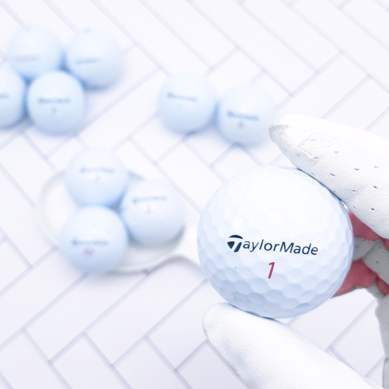 [중고] 테일러메이드 로스트볼 로스트 골프공 A 화이트 10구 이미지 2