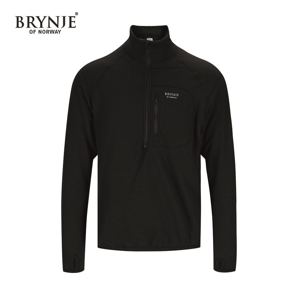 브린제 슈퍼써모 플리스 반집업 티셔츠