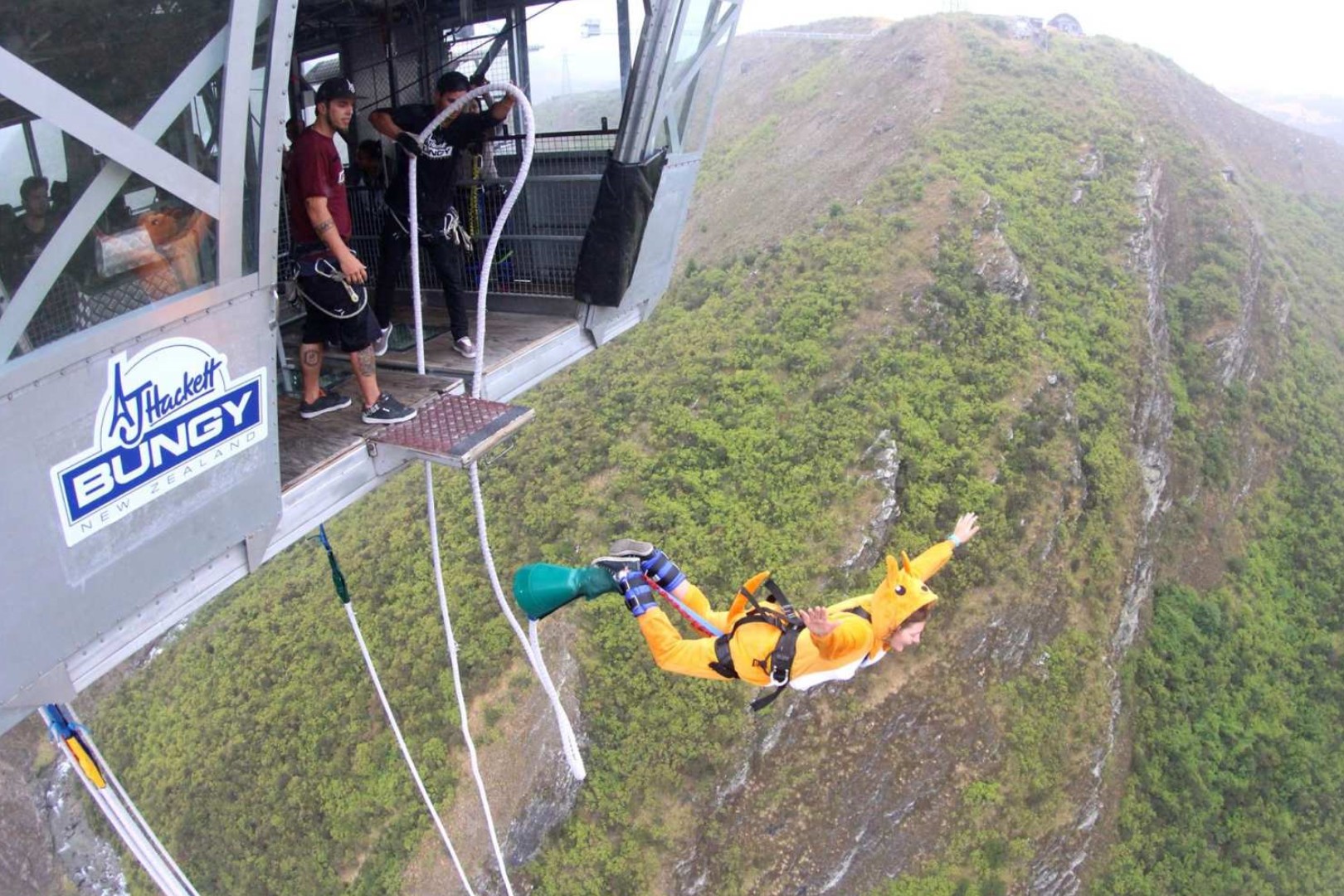 뉴질랜드 퀸스타운 네비스 번지점프 체험 이미지 4