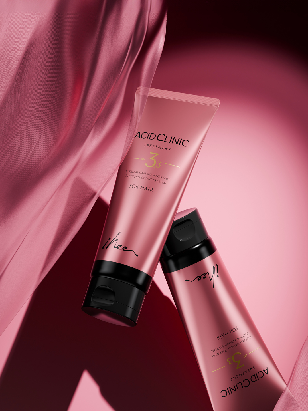이희 애시드클리닉 3.3 트리트먼트 200ml 상한 머리 머릿결 복구 클리닉 단백질 영양제 - 상품 이미지