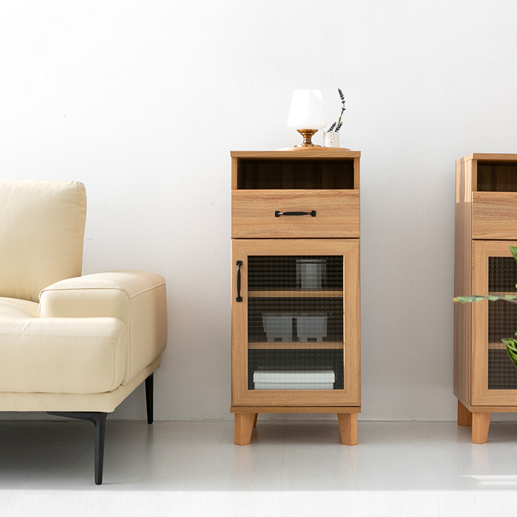 펨바 1문1서랍 수납장 RVM9040LC 400x405x900mm, 3단, 캄포어베니어 6916.8344 - 상세 이미지 2