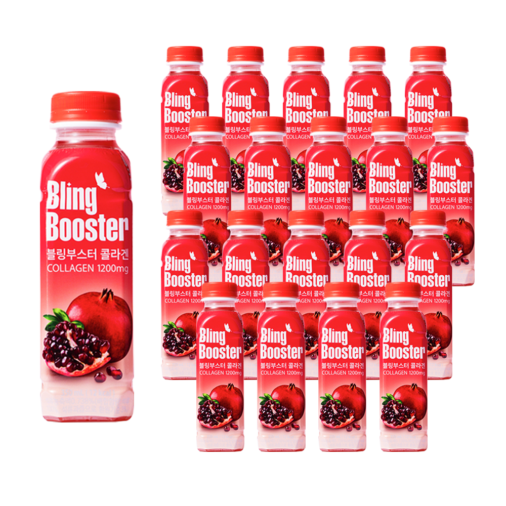 블링부스터 초저분자 콜라겐 음료 350ml 석류맛 저칼로리 [1box - 20병] - 상세 이미지 2