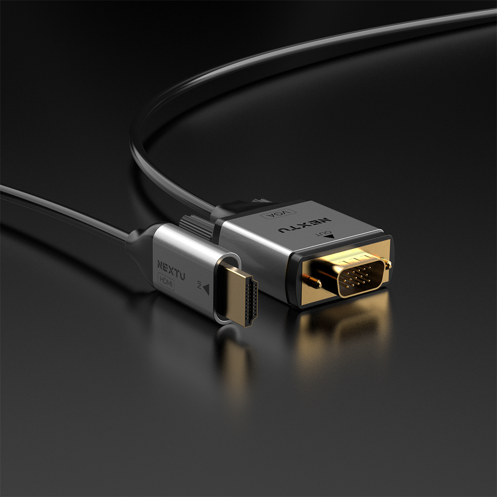 버이저 HDMI TO VGA 케이블 2M - 상세 이미지 4