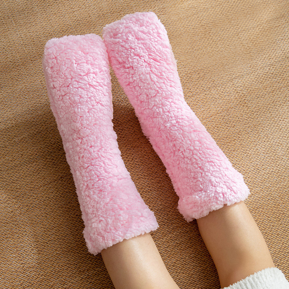 무압박 양털 부츠 수면양말 겨울 방한 수족냉증 여성 임산부양말