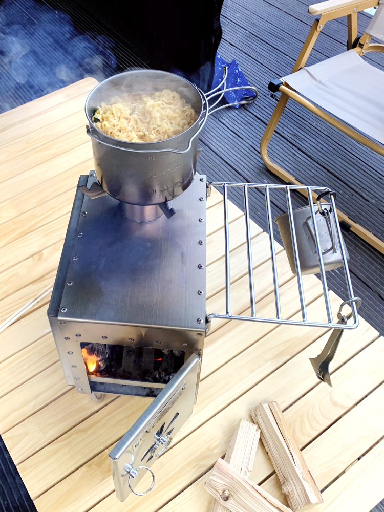 캠프365 화목난로 휴대용 화로대 불멍 감성 장작 스토브 우드스토브 시그니쳐 포켓 벽난로