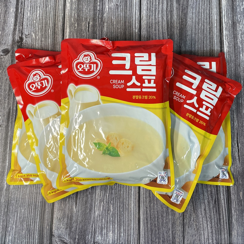 오뚜기 크림스프 업소용 대용량 스프 1kg, 1개 - 상세 이미지 3