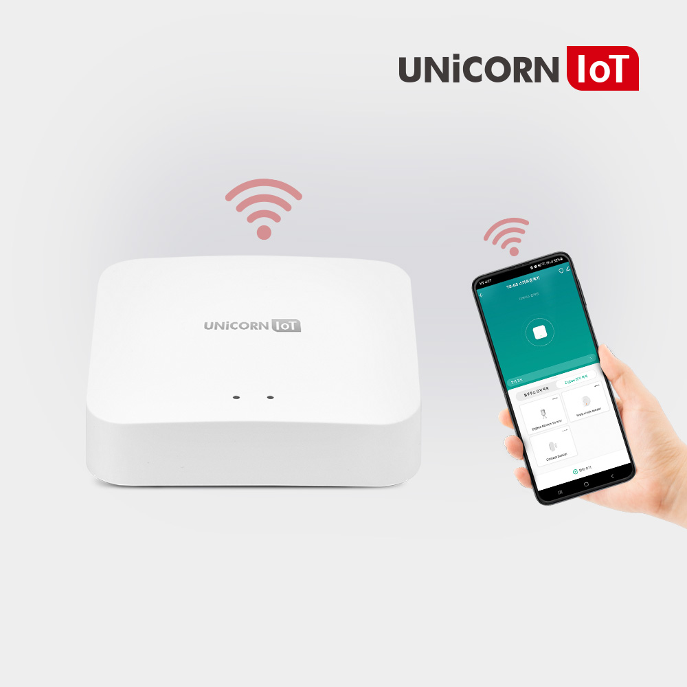 스마트공간 IoT 2세대 허브 - 유니콘 중계기 지그비 블루투스 게이트웨이 홈 센서 연동 이미지 6