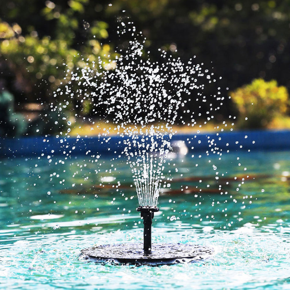 솔라콤 태양광 분수 미니 분수대 정원 연못 실내