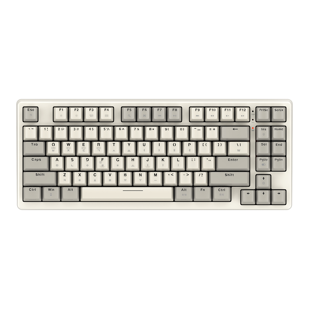 마이크로닉스 WIZMAX W85TKL 유무선 기계식 (한글) 키보드 - 상품 이미지