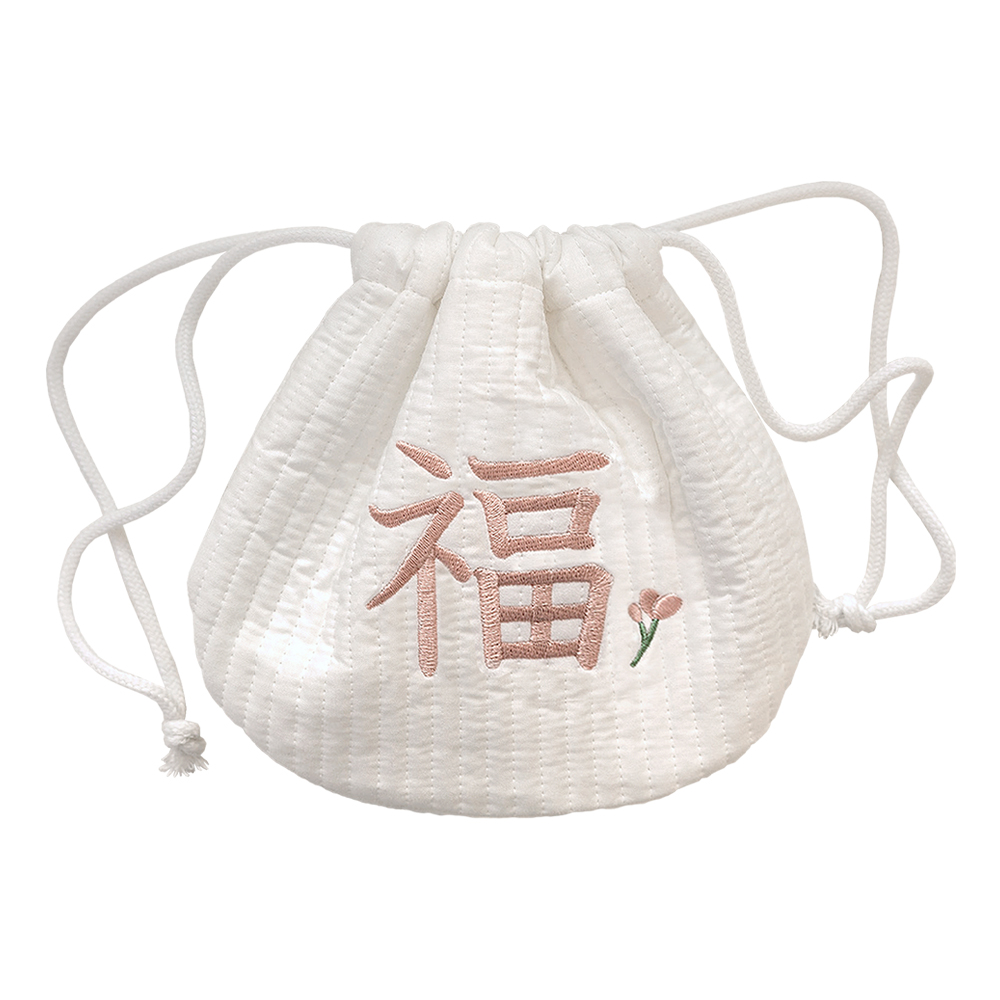 아기 복주머니 용돈가방 자수 복주머니 아기 용돈주머니