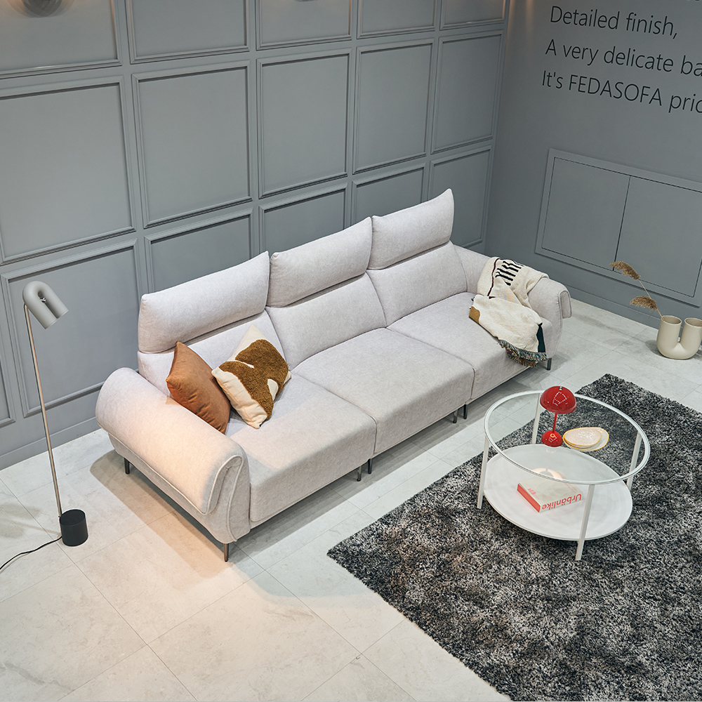 페다 로엔 코브라 4인용 아쿠아텍스 패브릭 소파