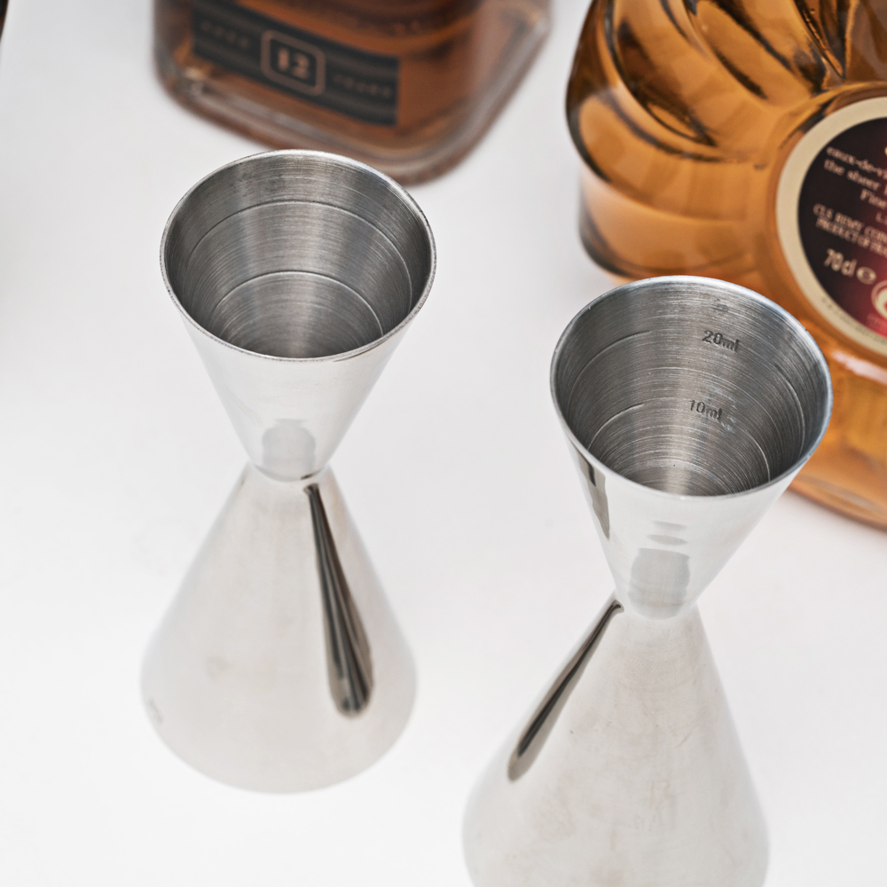 칼딘 더블 사이드 칵테일 베이직 지거 30 / 45ml + 바 스푼 세트 - 상세 이미지 5