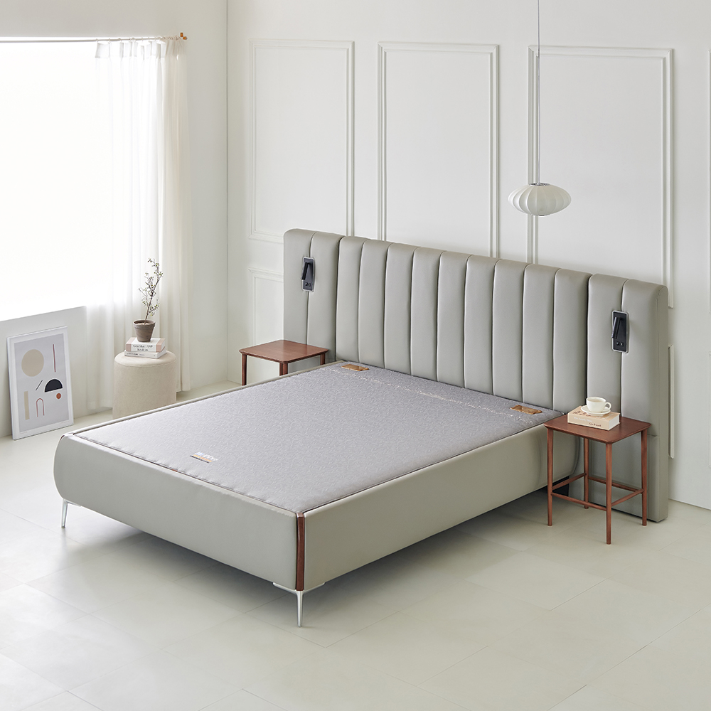 동서가구 모브 흙침대 SS+LED 패널2 (황토볼보료) DF924086