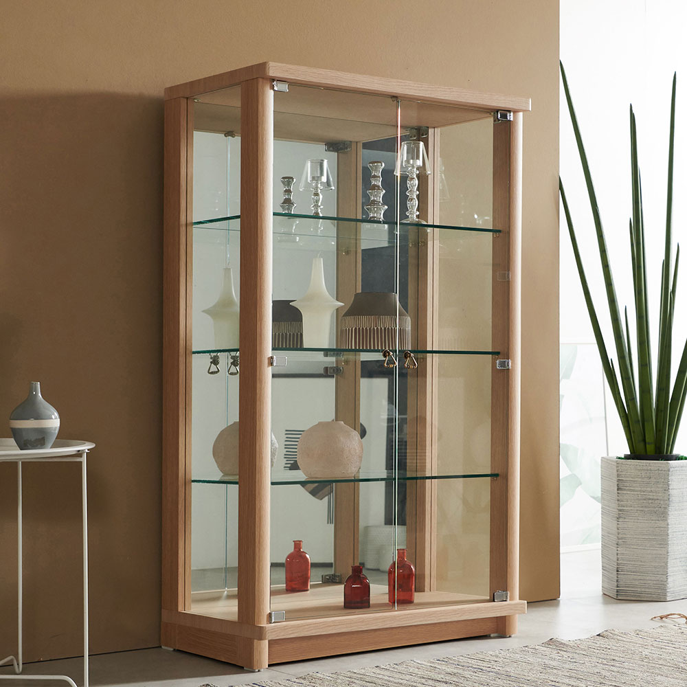 스코나 허스트 760 4단 양주장 유리 진열장 장식장