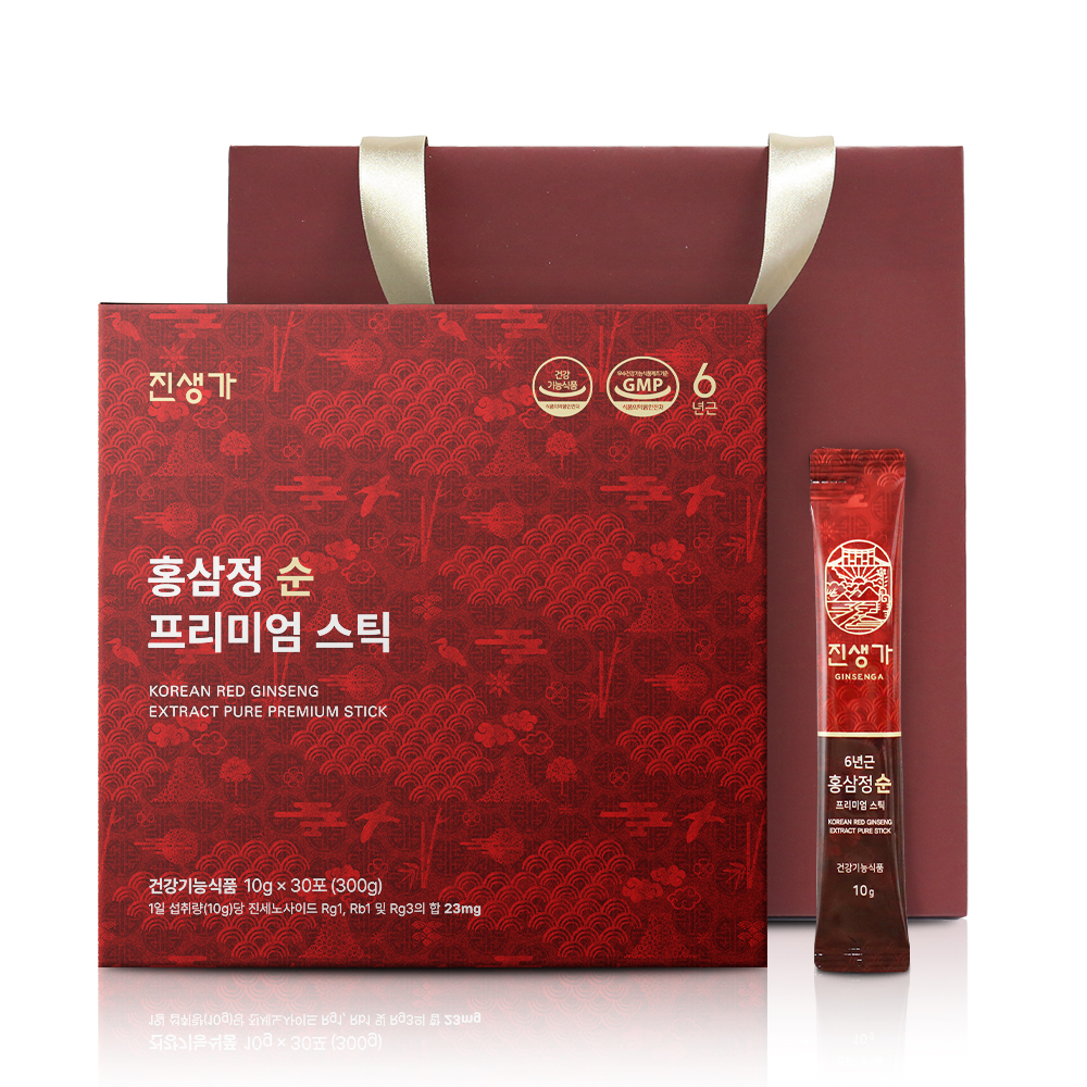 진생가 홍삼정 순 프리미엄 스틱 10g 30개입 이미지 2