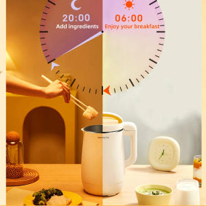 조영 두유 제조기 이유식 죽 콩물 만드는 기계 메이커 1200ml DJ1... 개봉기 | 실사용 후기 - 상품 이미지 2