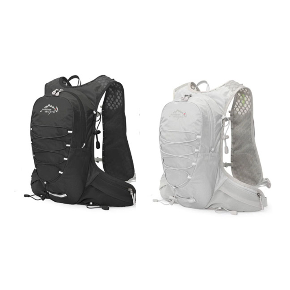 Inoxto 트레일러닝조끼 런닝조끼 등산 트레킹 마라톤 백팩 가방 12L