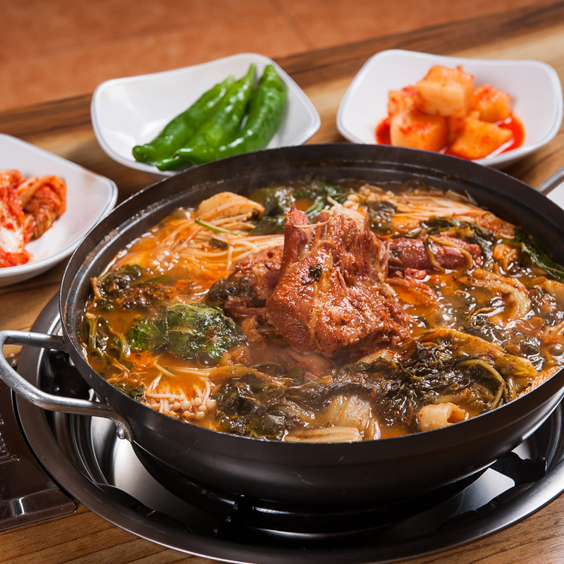 햇빛찬 감자탕양념 1kg 분말 소스 스프 뼈해장국 20~25인분 조리용 - 상세 이미지 3