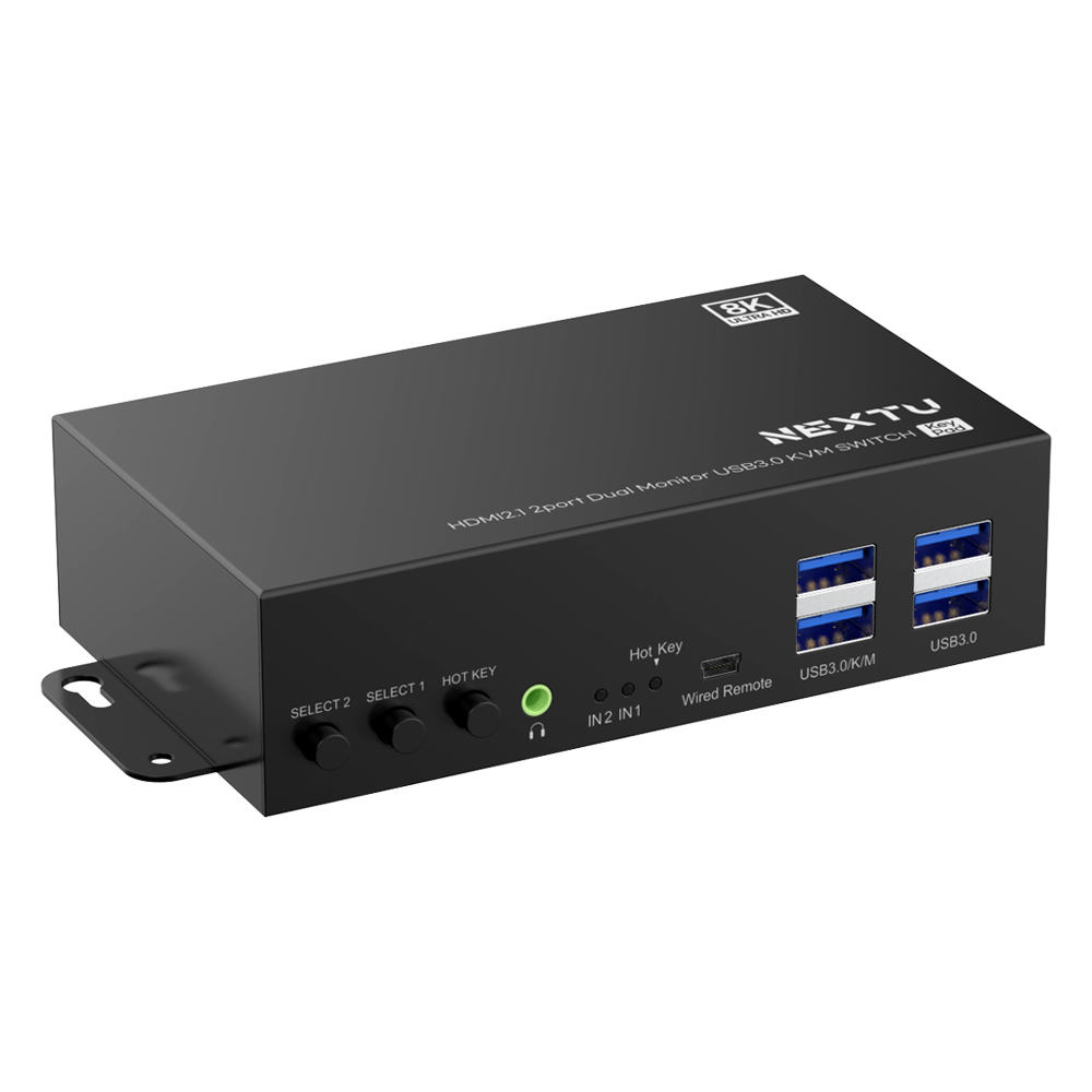 크이센 8K HDMI DUAL KVM스위치 - 상세 이미지 4