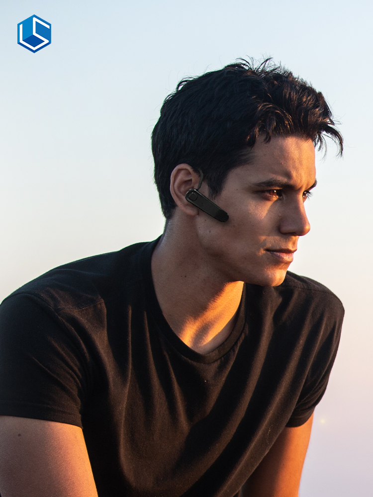람쏘 신제품 에스톡3 LS-Stalk3 블루투스 퀄컴 칩셋 노이즈캔슬링 핸즈프리 귀걸이형 한쪽 통화용 품질좋은 오픈형 업무용 헤드셋 무선 모노 이어폰