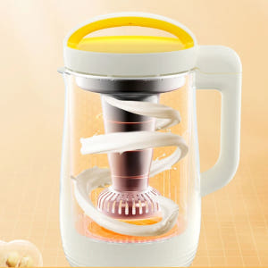 조영 두유 제조기 이유식 죽 콩물 만드는 기계 메이커 1200ml DJ1... 개봉기 | 실사용 후기 - 상품 이미지 4