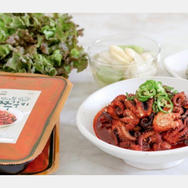 간편조리식품 쭈꾸미볶음 밀키트 300g 혼밥 캠핑 안주 : 더빅스마켓