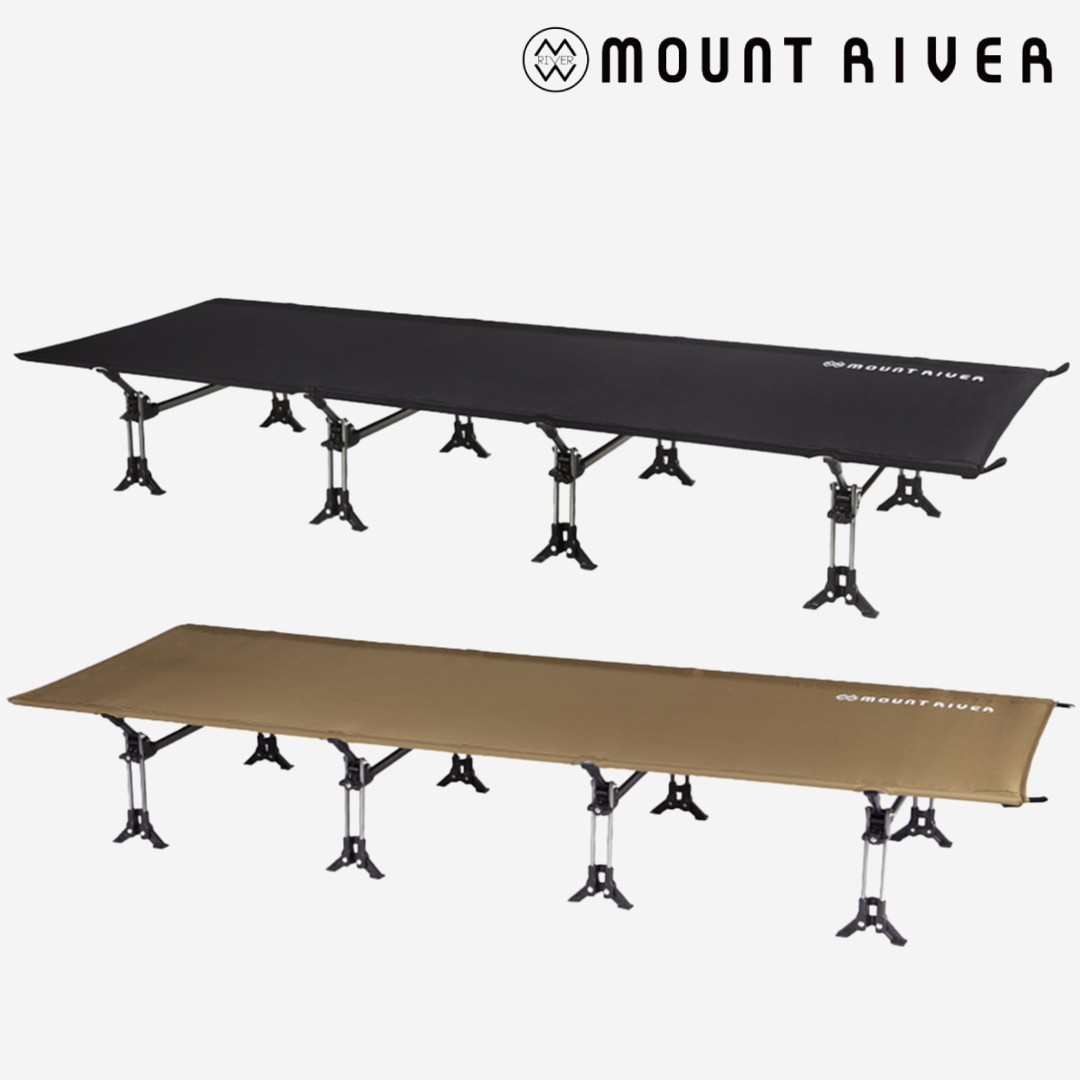 마운트리버 야전침대 와이드 코트 캠핑 간이 휴대용 야상 침대 침상