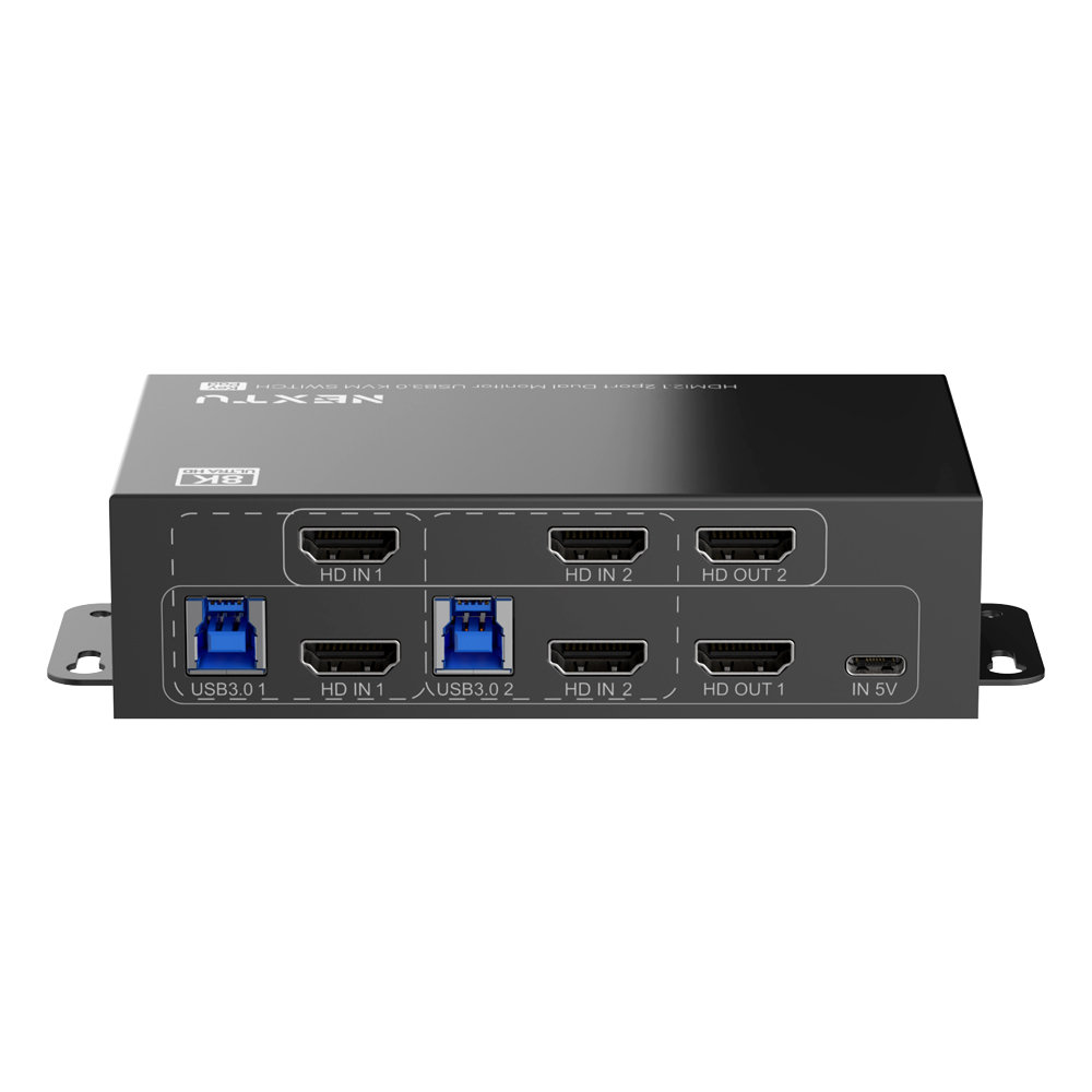 크이센 8K HDMI DUAL KVM스위치 - 상세 이미지 5