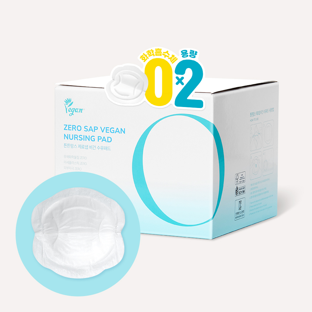 튼튼맘스 재로샙 비건 수유패드 60매, 1개
