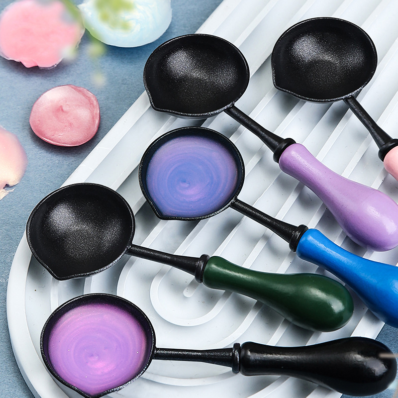 실링왁스 코팅 스푼 왁스 간편제거 멜팅스푼