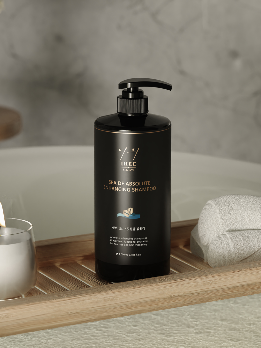 스파드이희 앱솔루트 인핸싱 샴푸 1000ml+펌프 / 두피 냄새 가려움 비듬 지루성 약산성 단백질 - 상세 이미지 3