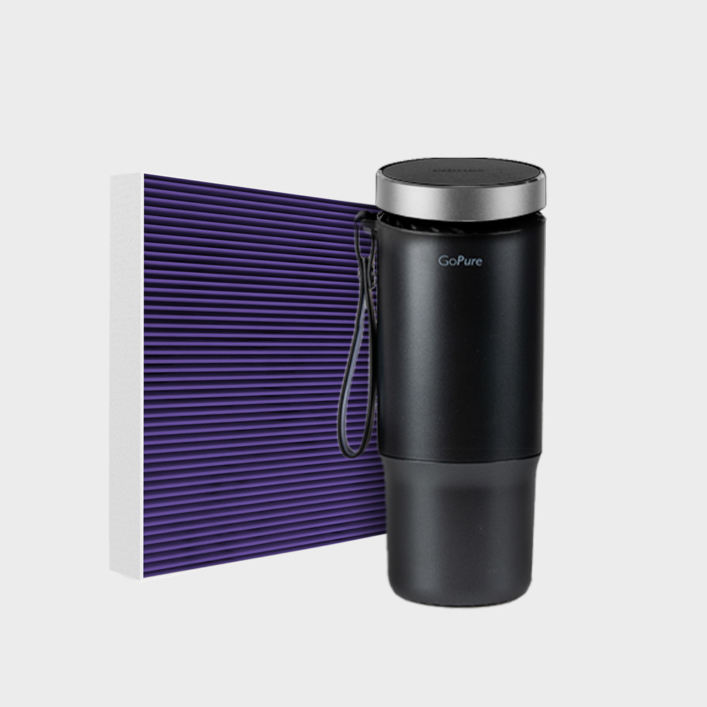 필립스 공기청정 토탈패키지B - 고퓨어S5611 + 프리미엄 에어컨 필터 공기청정기 미세먼지 PM0.3 차단 활성탄 캐빈필터