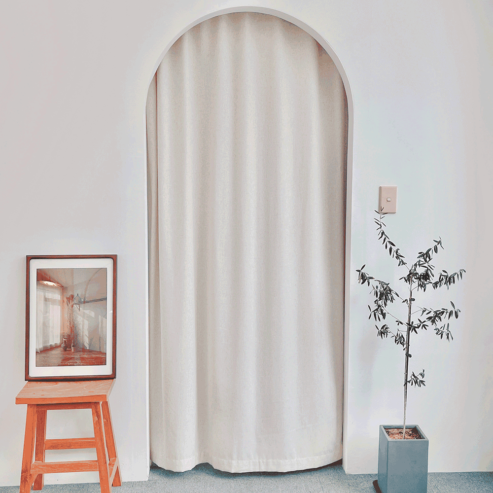 사라하우스 린넨 가리개 가림막 중문 감성 커튼