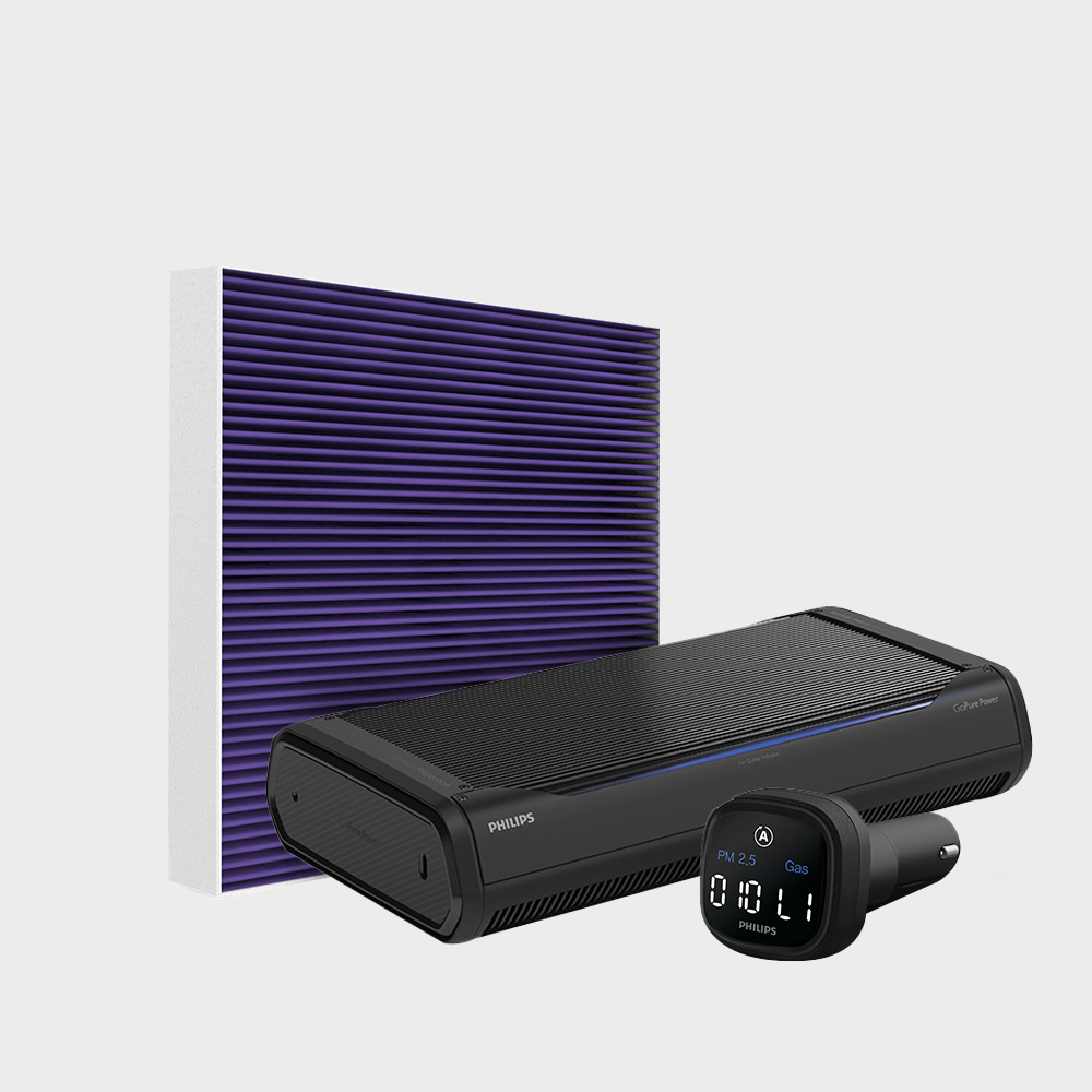 필립스 공기청정 토탈패키지F - 고퓨어GP9311 + 프리미엄 에어컨 필터 공기청정기 미세먼지 PM0.3 차단 활성탄 캐빈필터