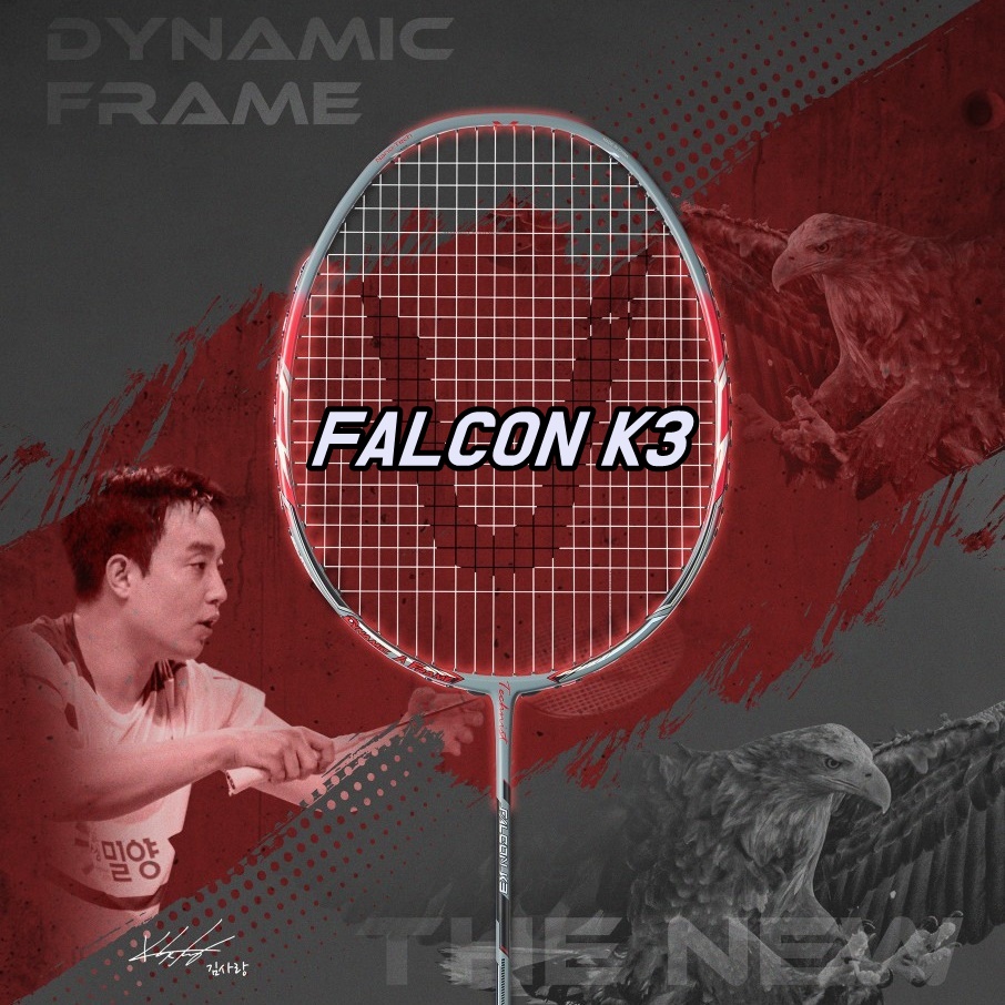 테크니스트 FALCON K3(4U) 팔콘 김사랑 배드민턴라켓 - 상품 이미지