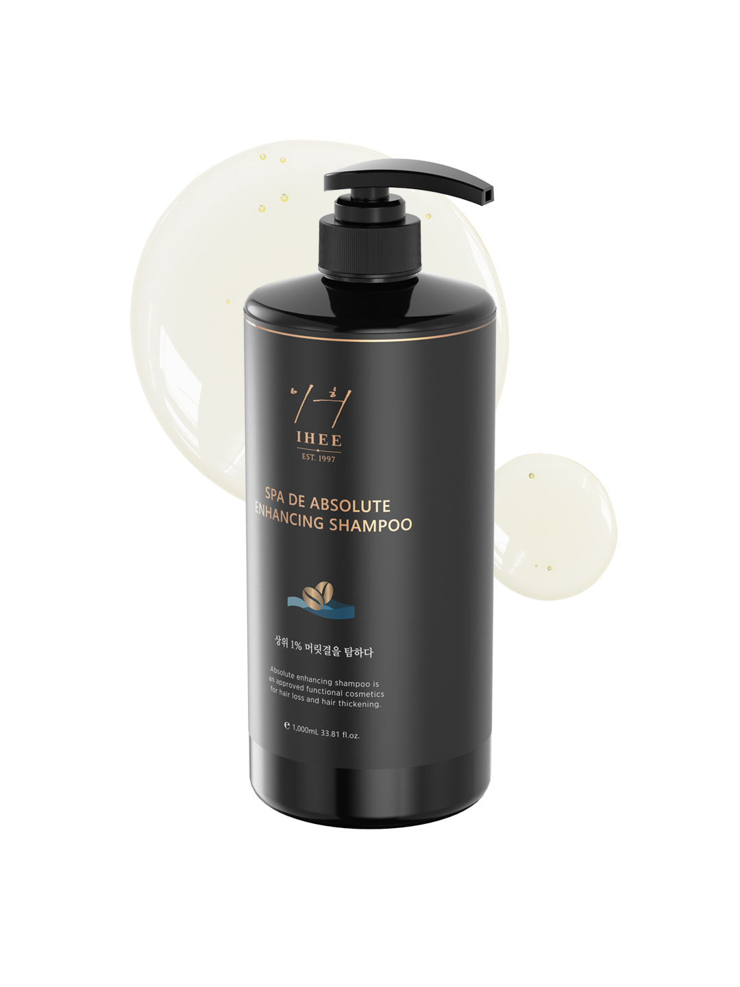 스파드이희 앱솔루트 인핸싱 샴푸 1000ml+펌프 / 두피 냄새 가려움 비듬 지루성 약산성 단백질 - 상세 이미지 2