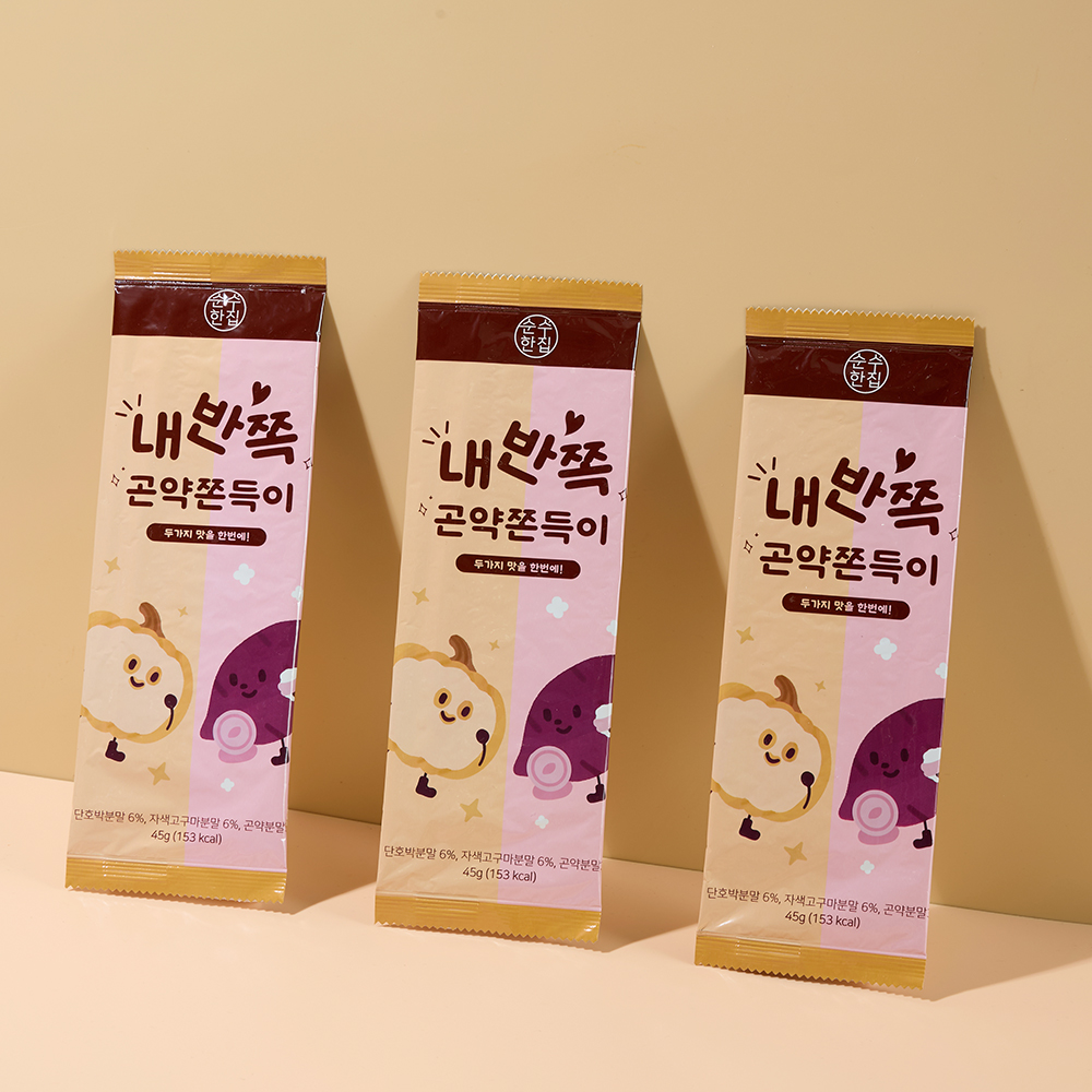 호박자색고구마 내반쪽 곤약쫀드기 10개입 이미지 3