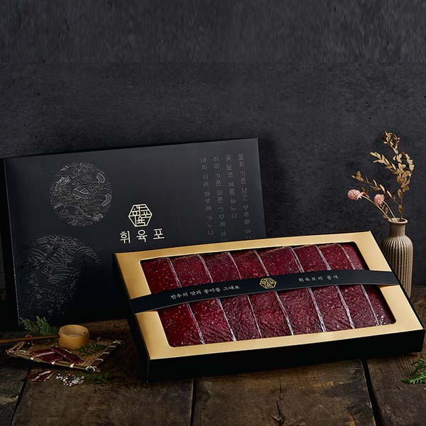 휘육포 1+ + 9등급 프리미엄 투뿔 한우 육포선물세트 420g,560g,700g - 상세 이미지 2