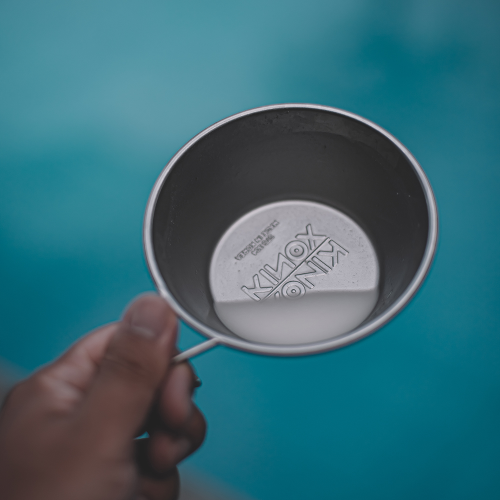 키녹스 캠핑 시에라 컵 300ml, 스테인리스