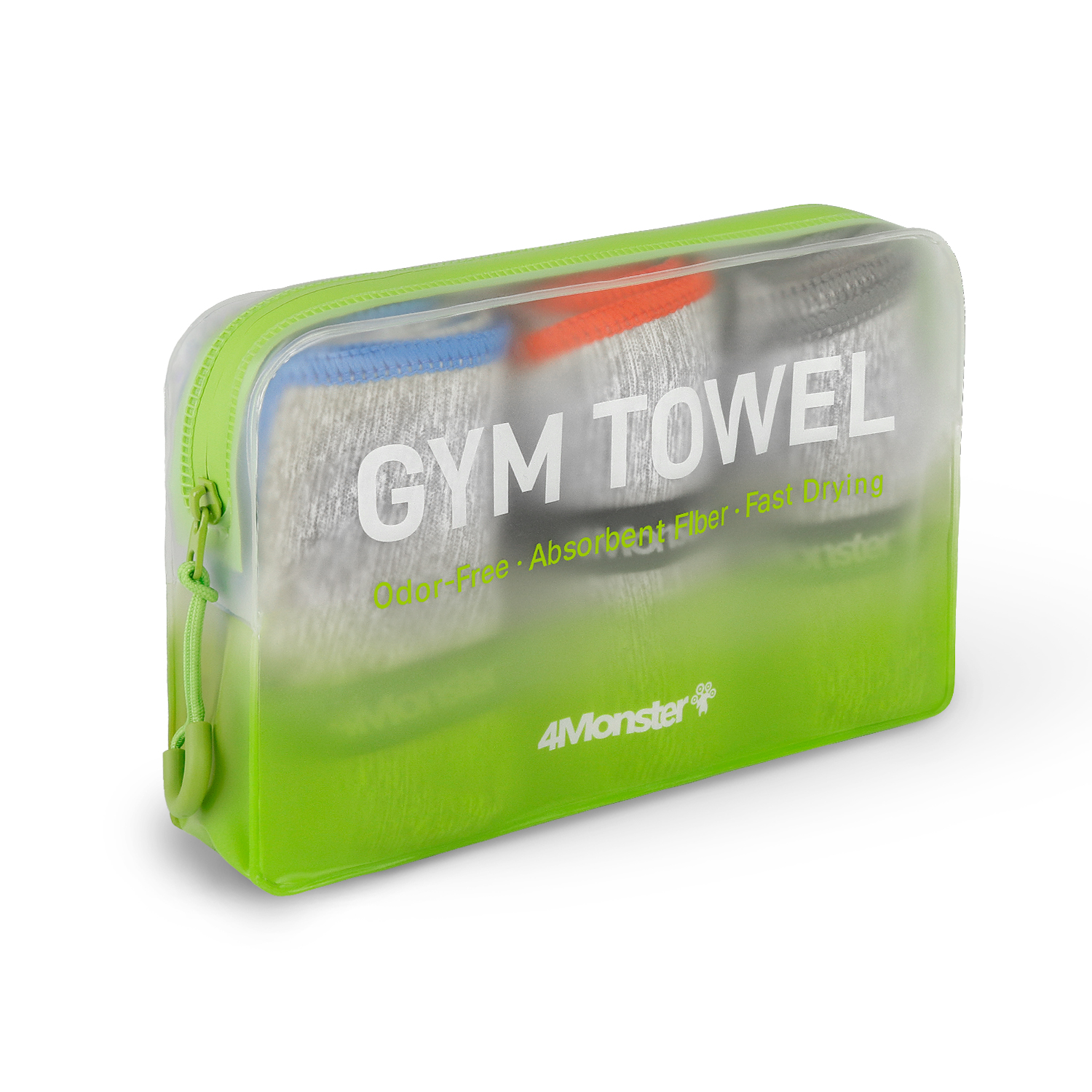 짐타월 스포츠 운동 레저 다용도 케이스포함 3개입 습식타올 세트