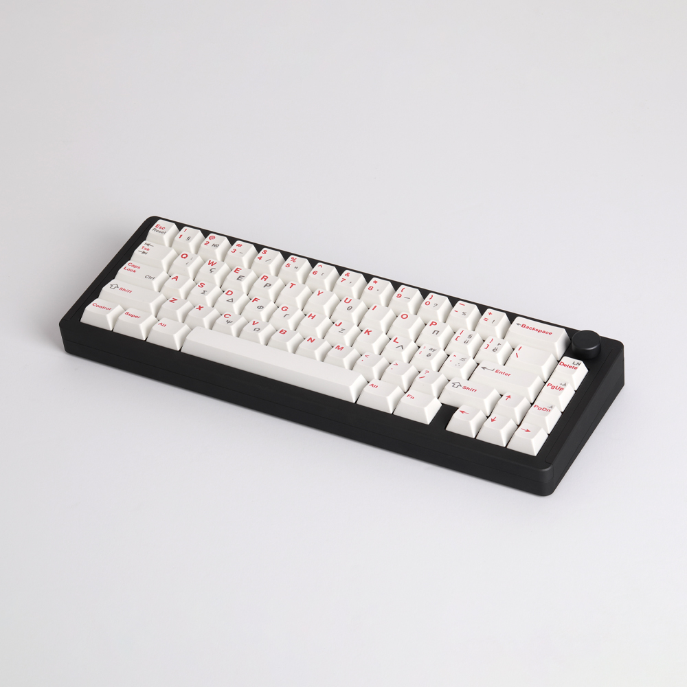 Soulcat 고함량 PBT 염료승화 영문 키캡 138키 커스텀키보드 교체용 (레드 그리스) - 상세 이미지 5