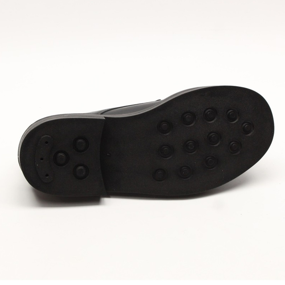 남자 5cm 키높이 편한 캐주얼 정장 구두 블랙 250-280 - 상세 이미지 3